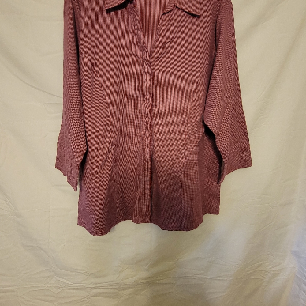 Rider by Lee XL, Red, blue and white stripes pin with cotton blend/ polyester